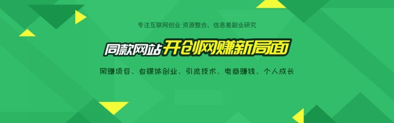 搭建同款资源网站，日入2000+网赚项目-副业赚钱-互联网创业-资源整合歪妹网赚